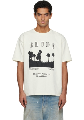 Rhude Off-White 'Thousand Palms' T-shirt