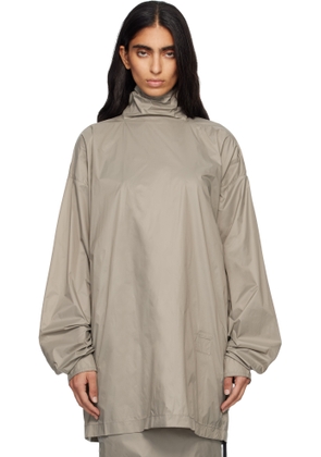 Rick Owens DRKSHDW Taupe Concordians Jumbo Turtleneck