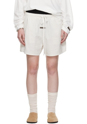 Fear of God ESSENTIALS White Soccer Shorts