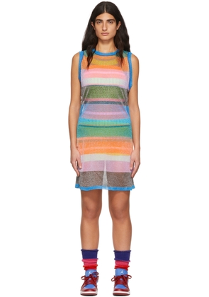 AGR Multicolor Polyester Mini Dress