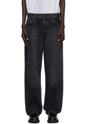 Acne Studios Black Loose Fit 1991 Toj Jeans