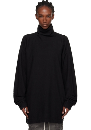 Rick Owens DRKSHDW Black Concordians Jumbo Turtleneck