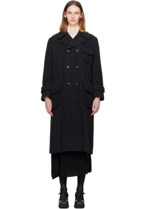 Comme des Garçons Comme des Garçons Gray Large Side Pocket Coat