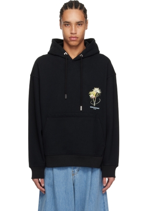 WOOYOUNGMI Black Palm Tree Hoodie