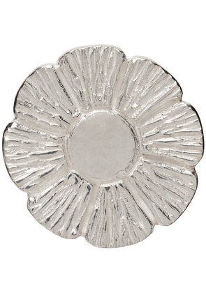 Bleue Burnham SSENSE Exclusive Silver Marigold Cufflink