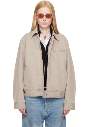 OUR LEGACY Gray Miller Denim Jacket