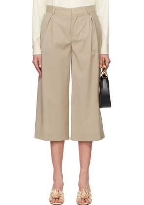 Moschino Beige Tailored Twist Trousers