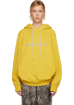 Rick Owens DRKSHDW Yellow Concordians Oversized Hoodie