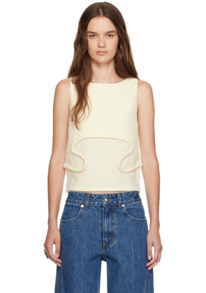 Eckhaus Latta Beige Pallas Tank Top