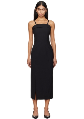 Holzweiler Black Shelly Tube Maxi Dress