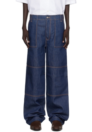 Acne Studios Blue Denim Trousers