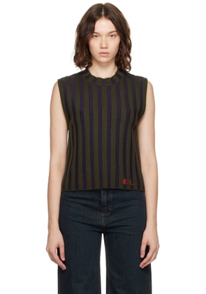 Eckhaus Latta Green & Purple Keyboard Tank Top