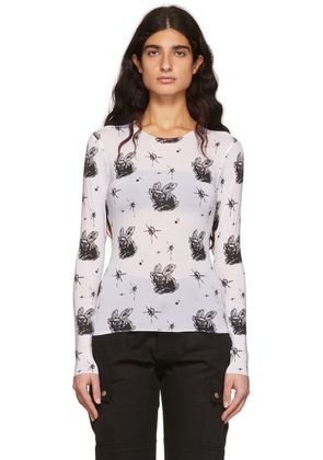 We11done White Nylon T-Shirt