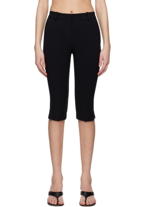 TOTEME Black Capri Trousers