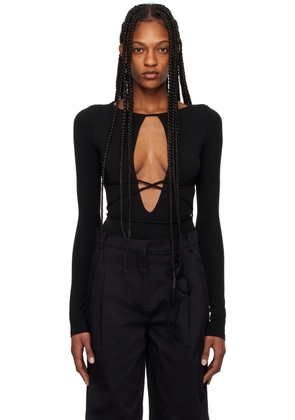 TOVE Black Jennifer Bodysuit