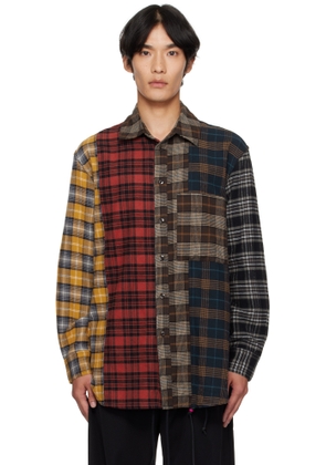 Song for the Mute Multicolor Tartan Flannel Shirt