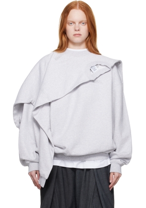 VETEMENTS Gray Double Layered Sweatshirt