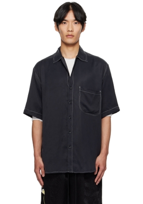 Song for the Mute Black S/S Oversized Shirt