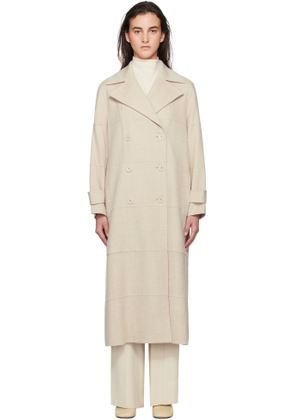 Joseph Beige Light Double Face Animation Merton Coat
