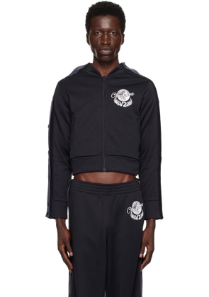 VAQUERA Navy Snap Track Jacket