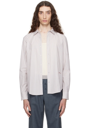 Paloma Wool Gray & Red Zigo Shirt