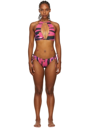 BARRAGÁN SSENSE Exclusive Purple Ambra Bikini