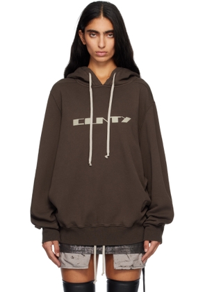 Rick Owens DRKSHDW Gray Concordians Oversized Hoodie