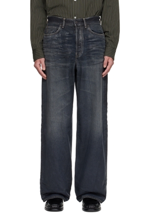 Acne Studios Black Loose Fit 1981 Jeans