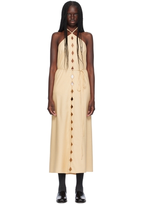 Baserange Yellow Cessa Ligo Maxi Dress