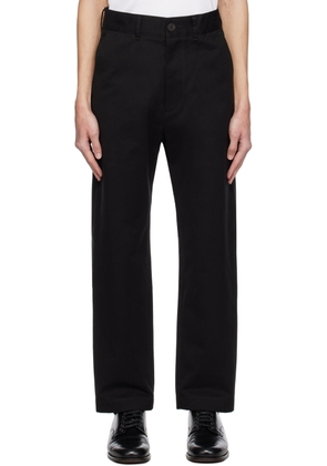 Studio Nicholson Black Bill Trousers