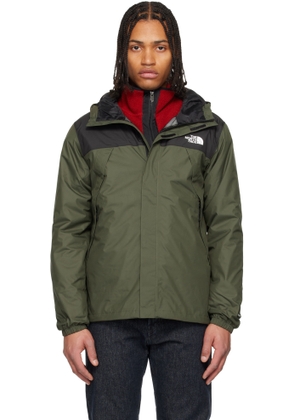 The North Face Green Antora Rain Jacket