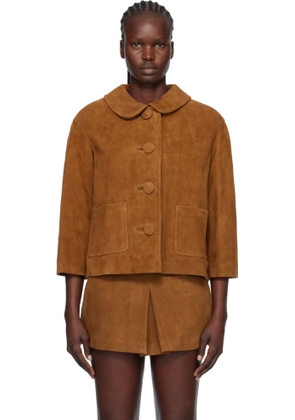 Marc Jacobs Tan Doll Suede Jacket
