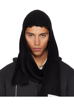 Camiel Fortgens Black Hairy Balaclava