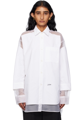 Jean Paul Gaultier White 'The Petit Grand' Shirt