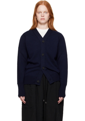 Studio Nicholson Navy Conan Cardigan