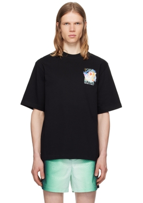 Casablanca Black Galactic Connection T-shirt