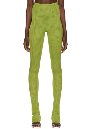 Kathryn Bowen Green Skater Leggings