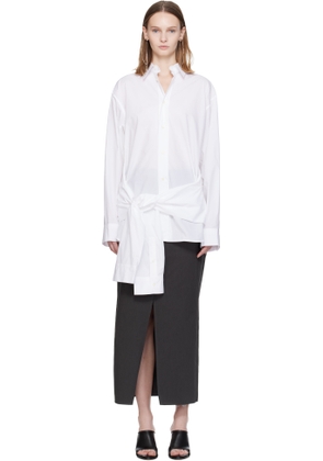 Jean Paul Gaultier White Cotton Shirt