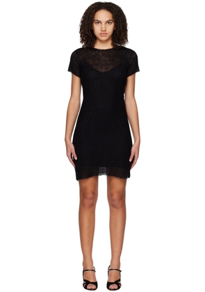 Anna October Black Suzi Minidress