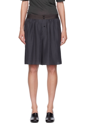 LEMAIRE Gray Soft Shorts