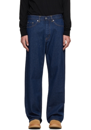 HOPE Blue Loose-Fit Criss Jeans