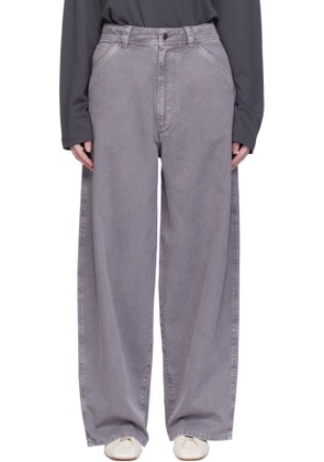 LEMAIRE Gray Large Jeans