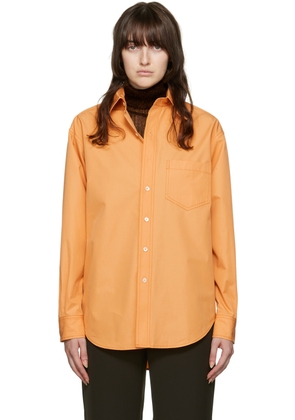 Maiden Name SSENSE Exclusive Orange Andy Shirt