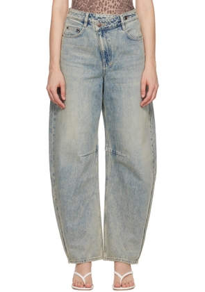 Ksubi Blue Barrel Jeans