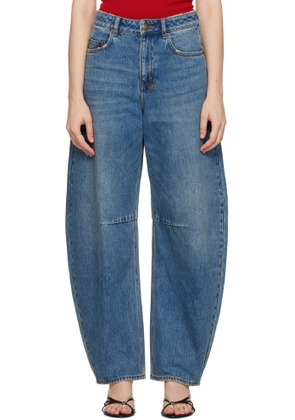 Ksubi Blue Barrel Jeans