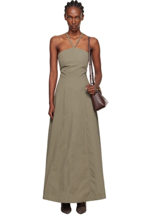 OUR LEGACY Khaki Poise Maxi Dress