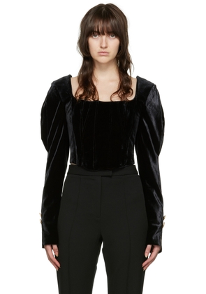 Maiden Name SSENSE Exclusive Black Chantal Blouse