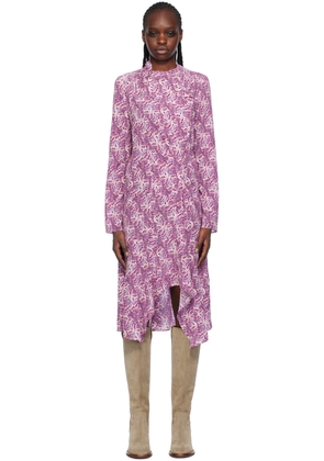 Isabel Marant Pink Umaima Midi Dress