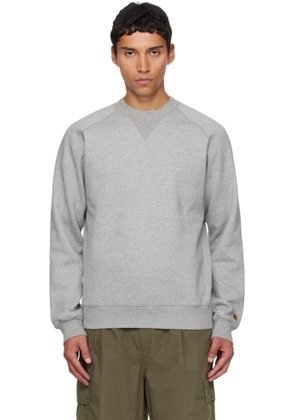 Carhartt Work In Progress Gray Chase Sweatshirt