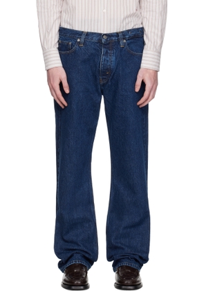 HOPE Navy Relaxed Bootcut Jeans